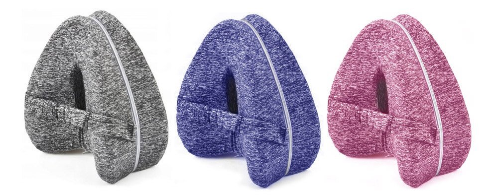 Poduszka ortopedyczna pod nogi - klin między kolana z paskiem