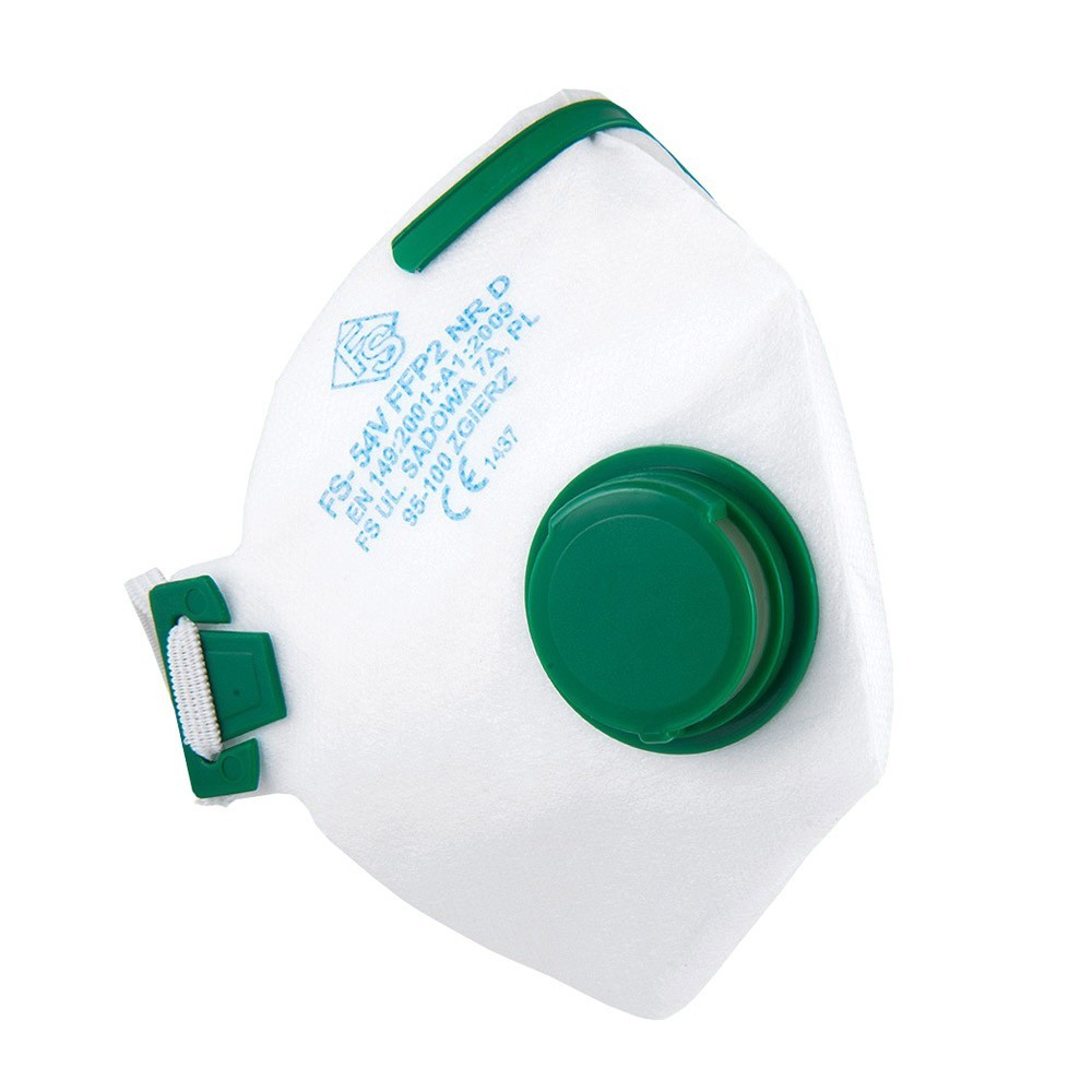 Półmaska filtrująca FS 54V FFP2 NR D - EN 149:2001+A1:2009 - 1 szt.