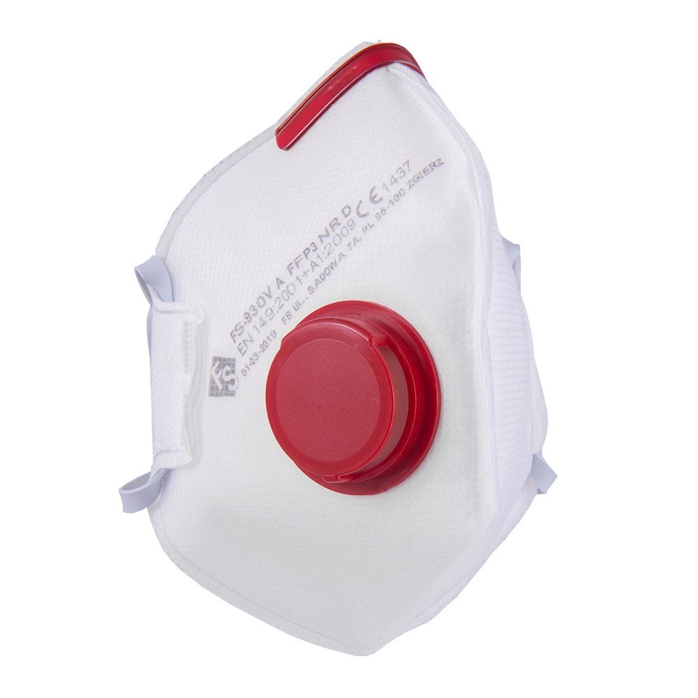 Półmaska filtrująca FS-930V A FFP3 NR D - EN 149:2001 +A1:2009 - 1 szt.