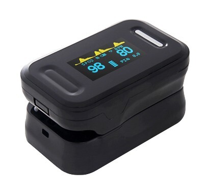 Pulsoksymetr napalcowy pediatryczny dla dzieci K1 + pulsoksymetr dla dorosłych YK-81C - ZESTAW