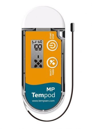 Rejestrator temperatury Tempod MP-X z czujnikiem zewnętrznym