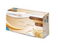 Rękawiczki nitrylowe SAFEMED COAST - szare z wyciągiem z owsa a'100 rozm. XS