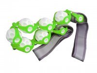 Rolkowy pas do masażu ciała - zielony