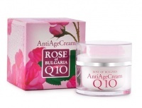 Rose of Bulgaria - Przeciwzmarszczkowy różany krem do twarzy z koenzymem Q10 - 50ml