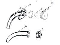 Rurka tracheostomijna DEMED II, bez otworu