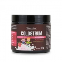 Skoczylas Colostrum z truskawką - 60g