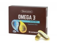 Skoczylas Omega 3 D3 + K2MK7 (DHA 712mg + EPA 254mg) - 30 kaps.