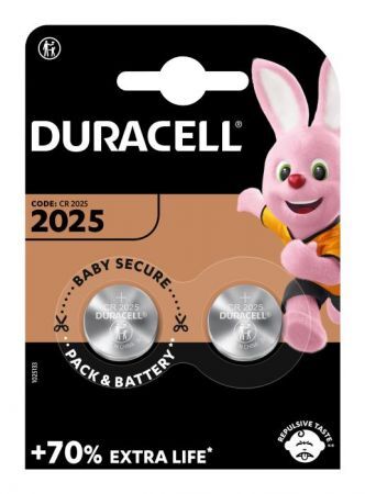 Specjalistyczna litowa bateria pastylkowa 2025 - Duracell 1 szt.