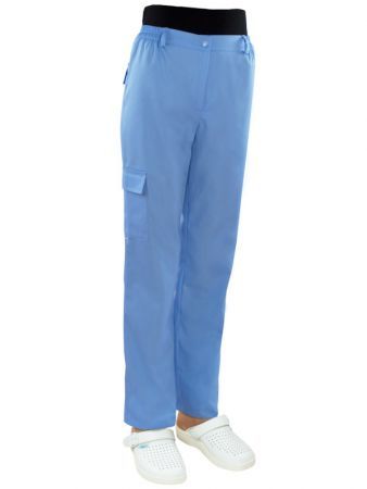 Spodnie medyczne damskie bojówki (pasek, gumka) 3997