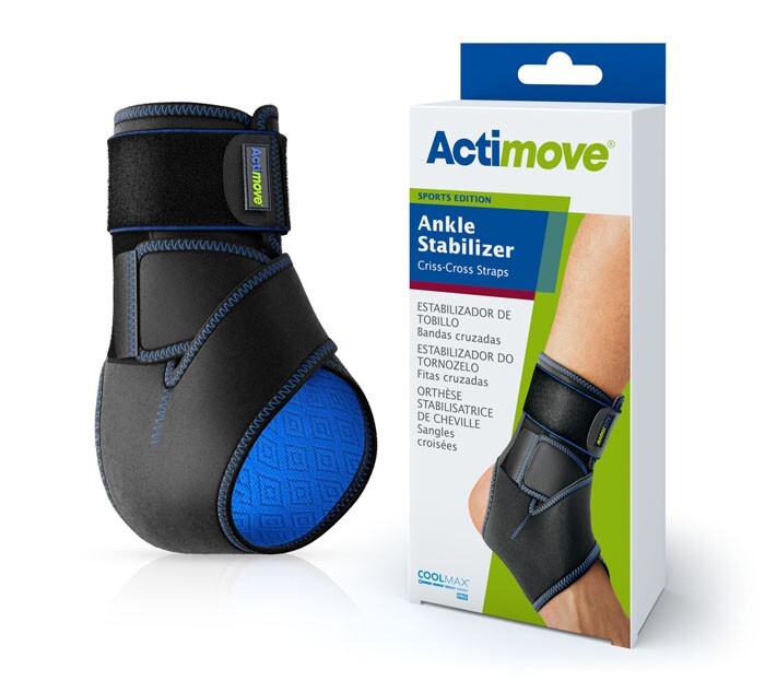 Stabilizator stawu skokowego Sports Edition Ankle Stabilizer Criss-Cross Straps ACTIMOVE 75611