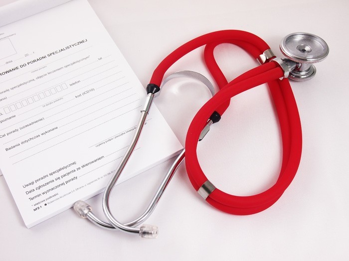 Stetoskop Rappaport HS-30C - czerwony