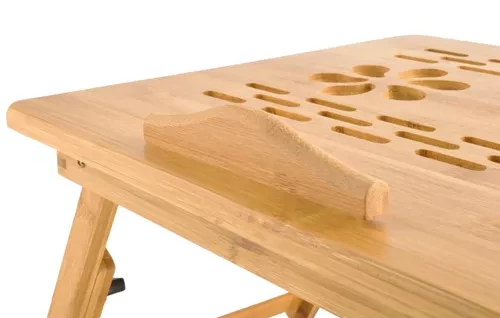 Stolik bambusowy podstawka pod laptopa