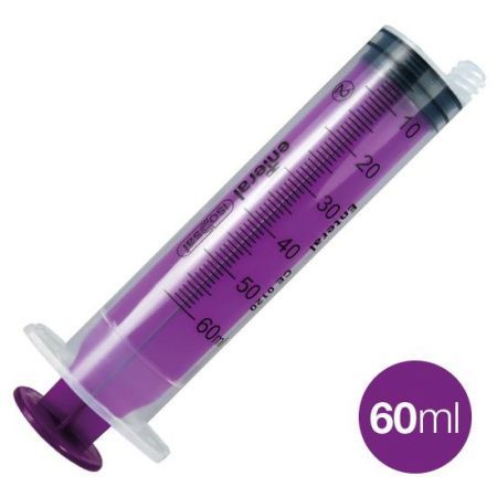 Strzykawka GBUK EISO-60 do żywienia enteralnego 60 ml  - 50 szt.
