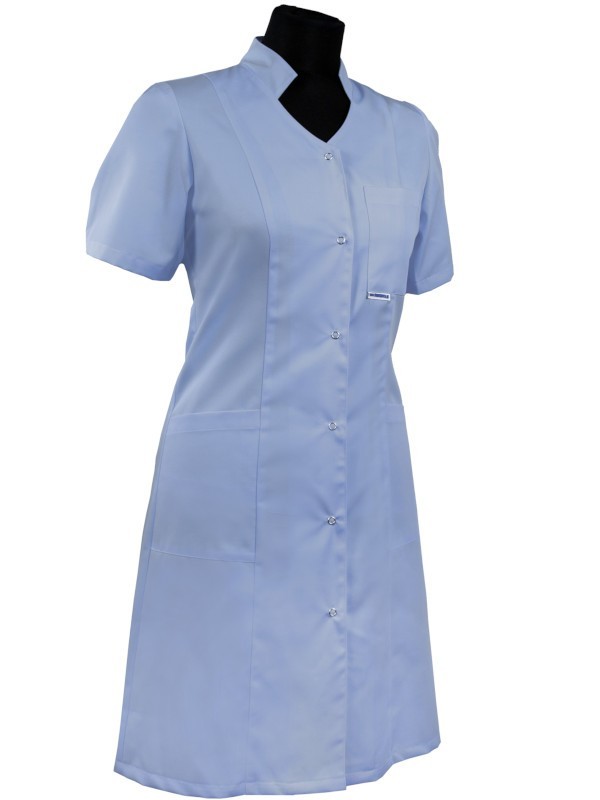 Sukienka dla personelu medycznego 211 - dekolt szpic