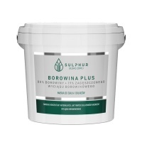 Sulphur Busko-zdrój Borowina Plus - Maska do ciała i okładów - 1000g