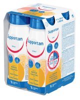 Supportan DRINK - owoce tropikalne - Dieta wysokokaloryczna, bogatobiałkowa przy nowotworach (1,5 kcal/ml) - 4x200!ml