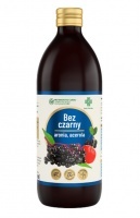 Świat Zdrowia Sok z Czarnego bzu, aronii, aceroli bez dodatku cukru, bez konserwantów - 500ml