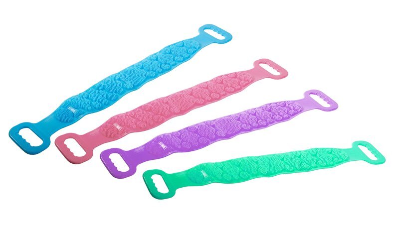 Szczotka do mycia i masażu stóp i pleców 2w1