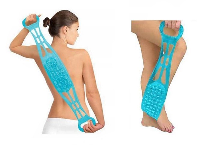 Szczotka do mycia i masażu stóp i pleców