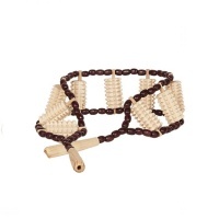 Sznur do masażu ciała drewniany - 9 elementów