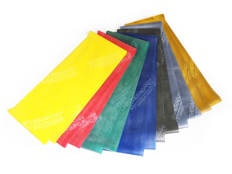 Kolory taśm rehabilitacyjnych