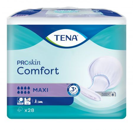 TENA Comfort Maxi - pieluchy anatomiczne - 28szt.