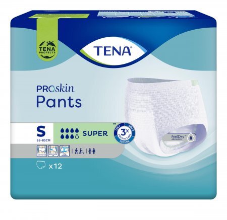 TENA Pants ProSkin SUPER S - majtki chłonne 12szt.