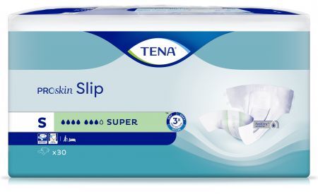 TENA slip SUPER S - pieluchomajtki dla dorosłych o dużej chłonności 30szt.