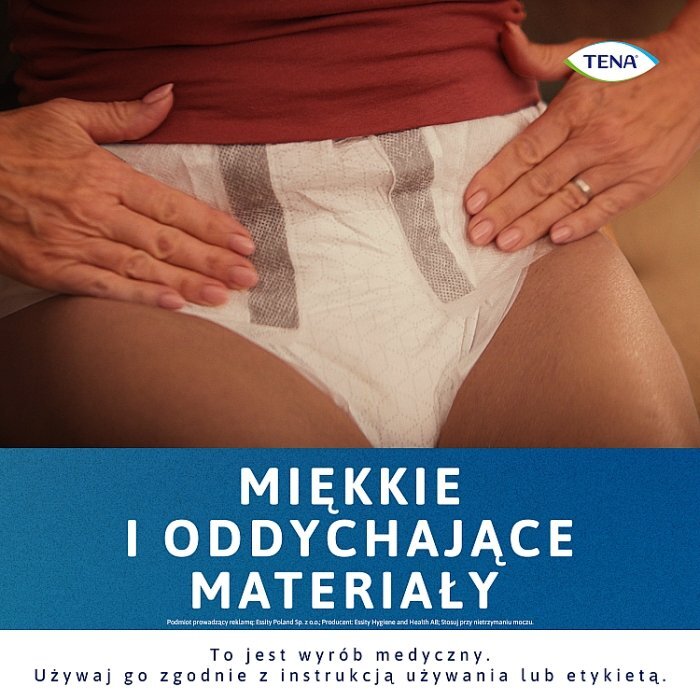 TENA Stretch proskin Super Day M - pieluchomajtki elastyczne dla dorosłych - 30szt.
