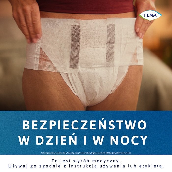 TENA Stretch proskin Super Day M - pieluchomajtki elastyczne dla dorosłych - 30szt.