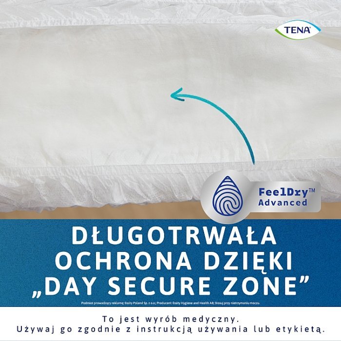 TENA Stretch proskin Super Night L - pieluchomajtki elastyczne dla dorosłych - 10szt.
