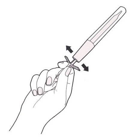 Termometr do łatwego strząsania