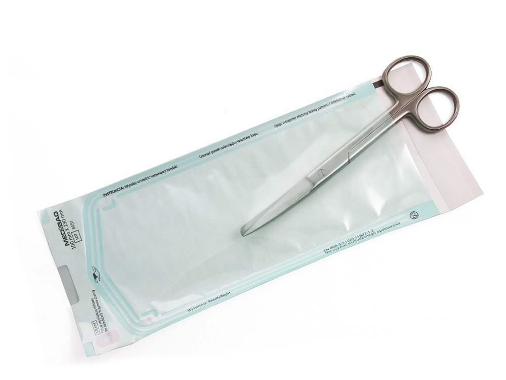 Torebki do sterylizacji papierowo-foliowe MEDIBAG 200 x 330mm
