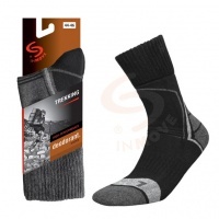 TREKKING DEODORANT - skarpetki trekkingowe - czarny/antracyt