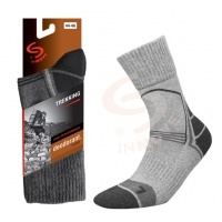 TREKKING DEODORANT - skarpetki trekkingowe - grafit/szary
