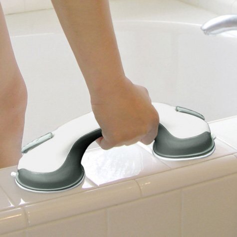 Uniwersalny uchwyt łazienkowy na przyssawkach