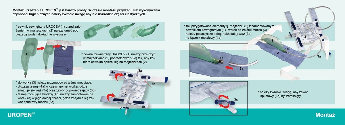 Zestaw UROPEN - montaż