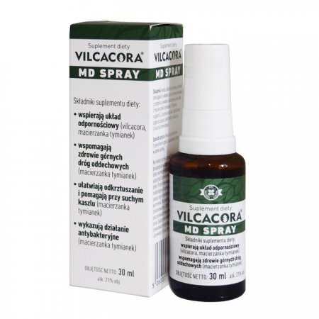 VILCACORA MED - Spray ochronny na gardło i krtań 30ml