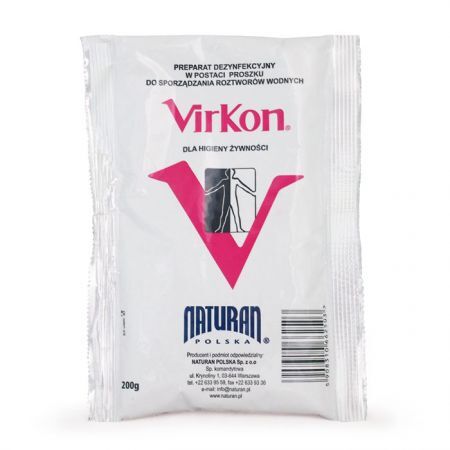 VIRKON - środek dezynfekcyjny dla higieny żywności 200g