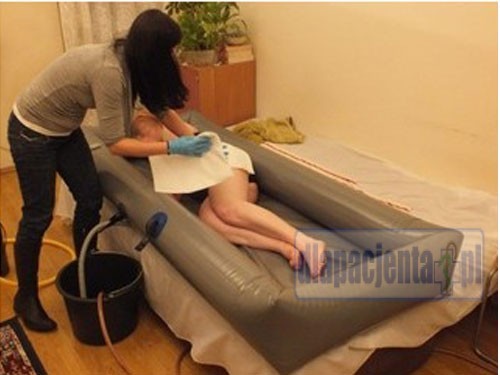 Wanna pneumatyczna do mycia chorych niesprawnych ruchowo (ZL0158)