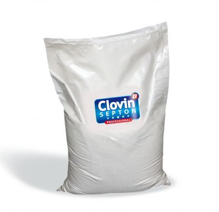 Wirusobójczy proszek do prania i pełnej dezynfekcji tkanin CLOVIN II SEPTON   15kg