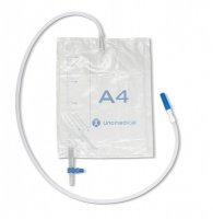 Worek na mocz 2000ml w systemie zamkniętym A4