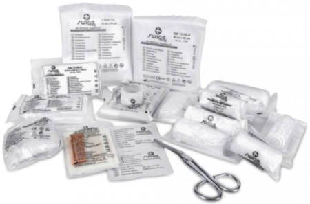 Wyposażenie DIN 13164 po rozpakowaniu