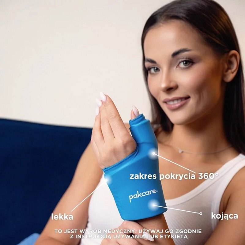 Żelowa opaska chłodząca na kciuk Pakcare