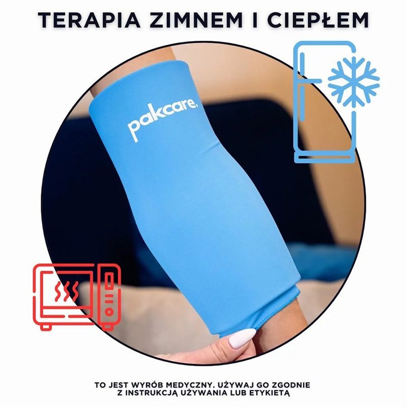 Żelowa opaska chłodząca na łokieć r. XS Pakcare