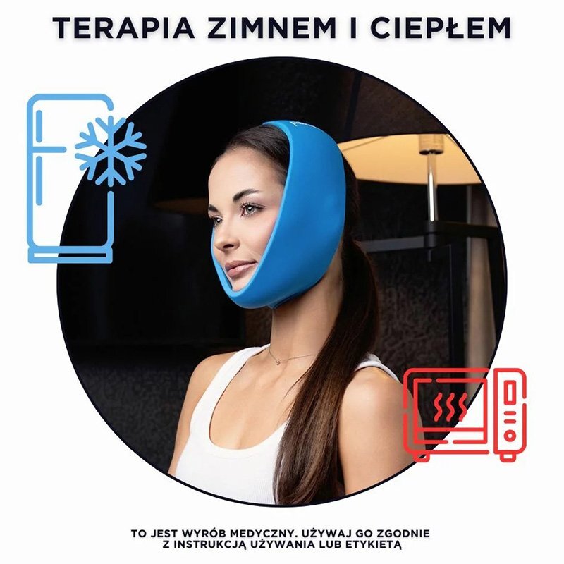 Żelowa opaska chłodząca na żuchwę Pakcare