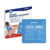 Żelowy kompres chłodząco-grzejący 15x15cm Pakcare