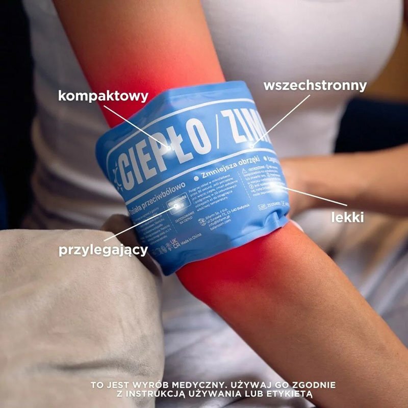 Żelowy kompres chłodząco-grzejący 28x11cm Pakcare