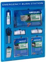 Zestaw opatrunków na oparzenia, ścienny (duży)